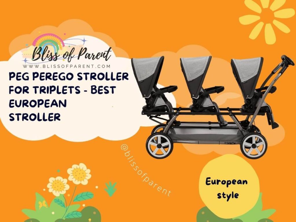 Peg Perego is the Best European Style Stroller