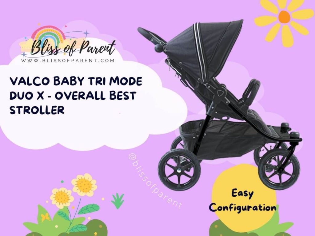 Valco Baby Tri Mode is Easy to Configure