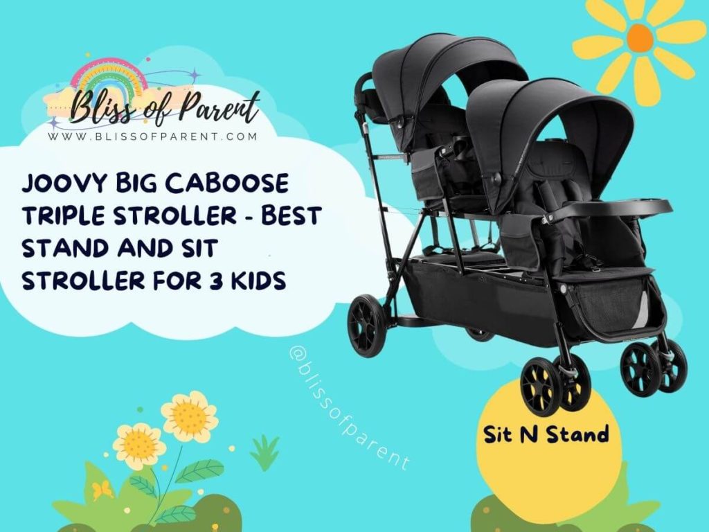 Joovy Big Caboose is a slate-type stroller